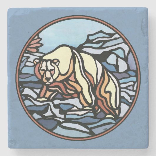 Polar Beer Art Onderzetters Native Art Beer Onderz (Voorkant)