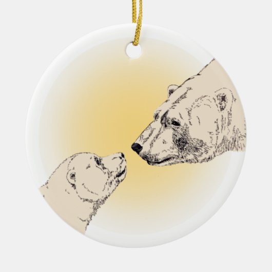 Polar Beer Art Ornament Beer Keepomwille Beer Gift (Voorkant)