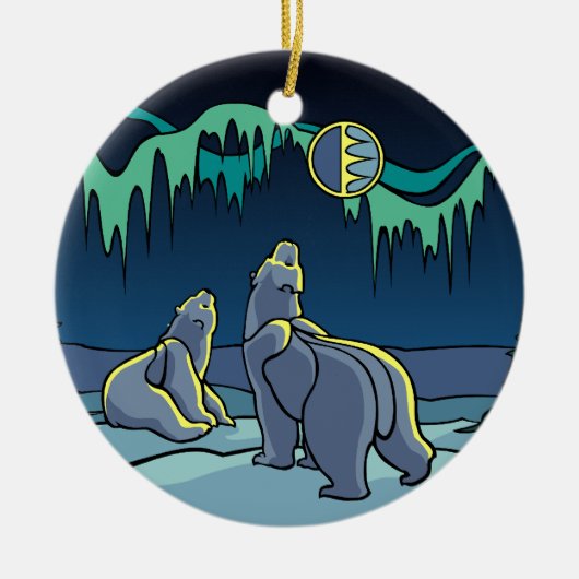 Polar Beer Art Ornament Beer Keepomwille Beer Gift (Voorkant)