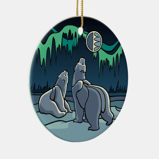 Polar Beer Art Ornament Beer Keepomwille Beer Gift (Rechts)