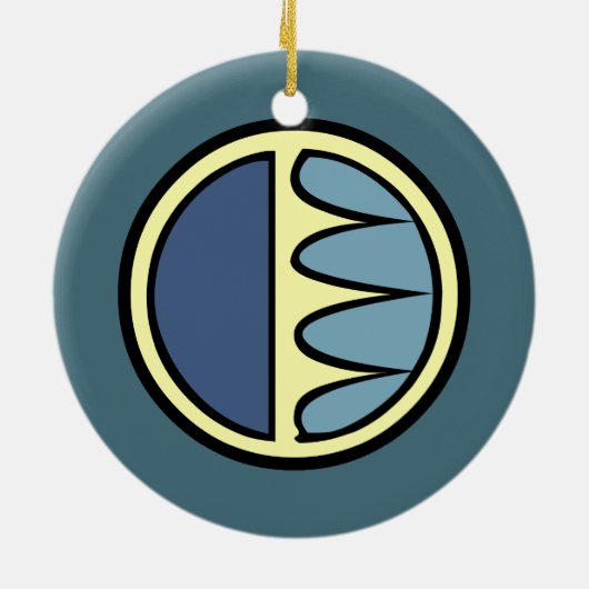 Polar Beer Art Ornament Beer Keepomwille Beer Gift (Achterkant)