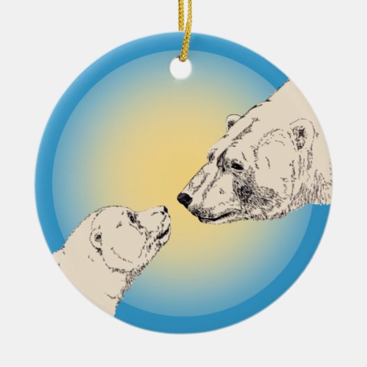 Polar Beer Art Ornament Beer Keepomwille Beer Gift (Voorkant)