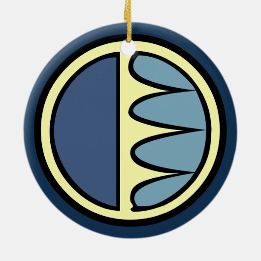 Polar Beer Art Ornament Beer Keepomwille Beer Gift (Achterkant)