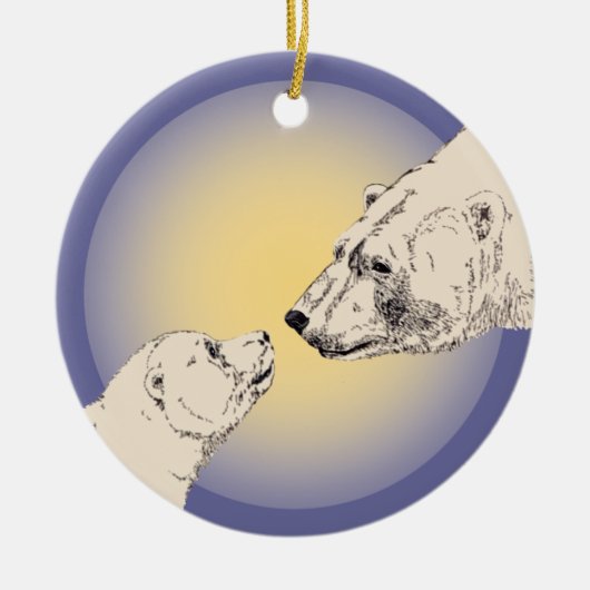 Polar Beer Art Ornament Beer Keepomwille Beer Gift (Voorkant)