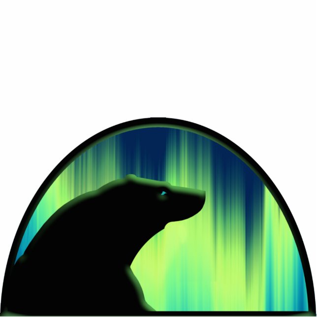 Polar Beer Art Ornament Beer Keepomwille & Gifts Fotobeeldje Ornament (Voorkant)