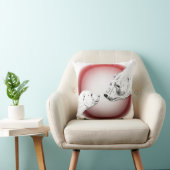 Polar Beer Art Pillow Moeder w. Baby Beren Pillow Kussen (Stoel)