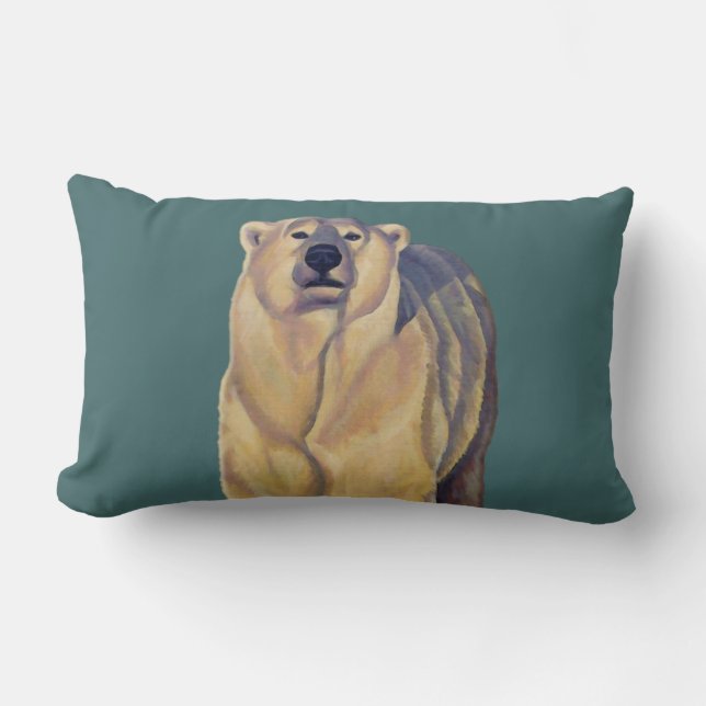 Polar Beer Art Pillow Personated Beren Pillow Kussen (Voorkant)