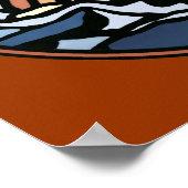 Polar Beer Art Print Tribal Wildlife Home Decor (Hoek)