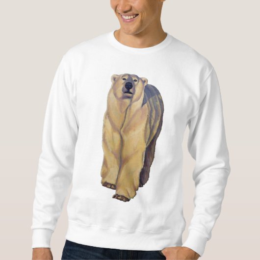 Polar Beer Art Shirten Polar Beer Sweatshirts Trui (Voorkant)