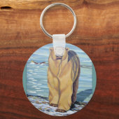 Polar Beer Art Sleutelhanger Canadian Wildlife Gif (Voorkant)