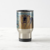 Polar Beer Art Travel Mug Wildlife Art Beer Cup Reisbeker (Center)