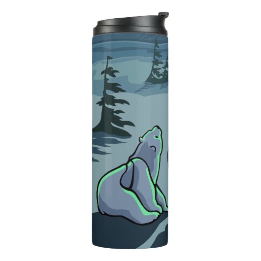 Polar Beer Art Tumbler Mok Beer Drinkware & Gesche (Gedraaid links)
