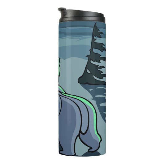 Polar Beer Art Tumbler Mok Beer Drinkware & Gesche (Geroteerd rechts)
