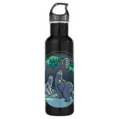 Polar Beer Art Water Inative Beer Art Sport Bottle Waterfles (Voorkant)