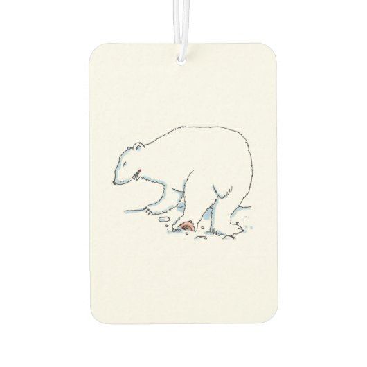 Polar Beer auto luchtverfrisser (Achterkant)