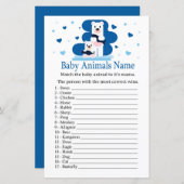 Polar beer Baby Animals Name Game (Voorkant / Achterkant)