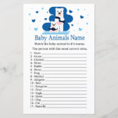 Polar beer Baby Animals Name Game (Voorkant)