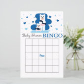 Polar beer baby shower bingo (Staand voorkant)
