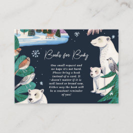 Polar Beer Baby shower Book Request Enclosure Informatiekaartje