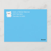 Polar Beer Baby shower Briefkaart (Achterkant)