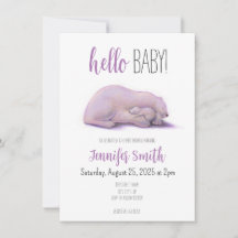Polar Beer Baby shower Invitation