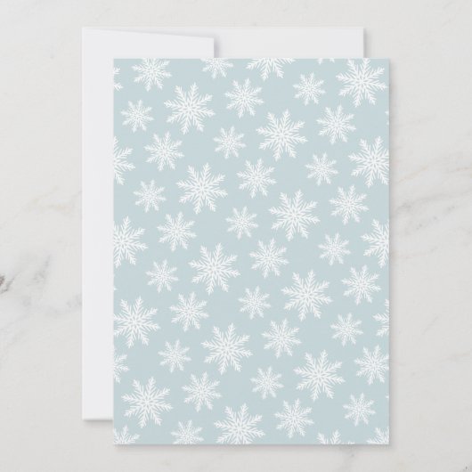 Polar Beer Baby shower Invitation Kaart (Achterkant)