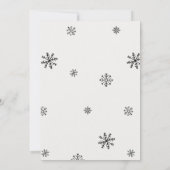 Polar Beer Baby shower Invitation Kaart (Achterkant)