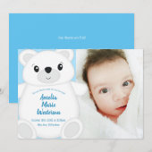 Polar Beer Baby shower Kaart (Voorkant / Achterkant)