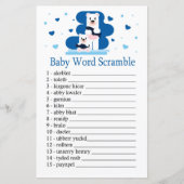 Polar beer Baby word scramble game (Voorkant)