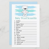 Polar beer Baby word scramble game (Voorkant / Achterkant)