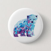 Polar Beer Badge Ronde Button 5,7 Cm (Voorkant)