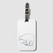 Polar Beer bagagelabel (Voorkant (verticaal))