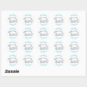 POLAR BEER - Behoud - Arctic Wildlife - Ronde Sticker (Vel)