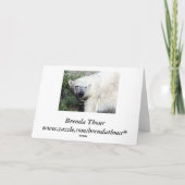 Polar Beer Birthday-kaart Kaart (Achterkant)