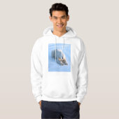Polar Beer Blue Hoodie (Voorkant volledig)