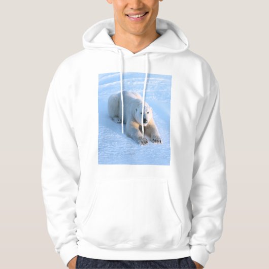 Polar Beer Blue Hoodie (Voorkant)