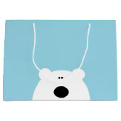 Polar Beer Blue Large Cadeautasje (Voorkant)