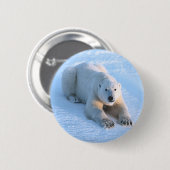 Polar Beer Blue Ronde Button 5,7 Cm (Voorkant /achterkant)