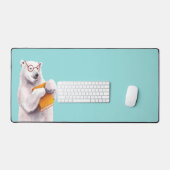 Polar Beer Book Lover Nerdy Bureaumat (Keyboard & Muis)