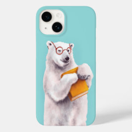 Polar Beer Book Lover Nerdy Case-Mate iPhone 14 Hoesje