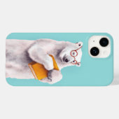 Polar Beer Book Lover Nerdy Case-Mate iPhone Case (Achterkant (horizontaal))