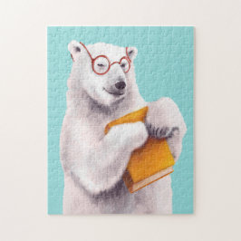 Polar Beer Book Lover Nerdy Legpuzzel