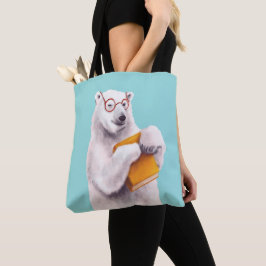 Polar Beer Book Lover Nerdy Tote Bag