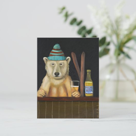 Polar Beer Briefkaart (Staand voorkant)
