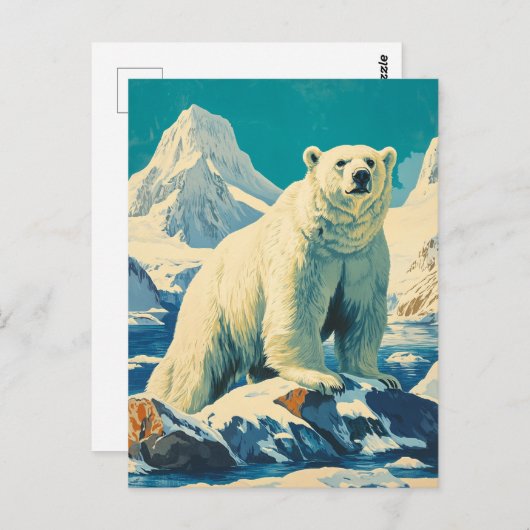 Polar beer  briefkaart (Voorkant / Achterkant)