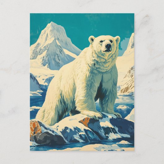 Polar beer  briefkaart (Voorkant)