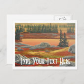 Polar Beer Briefkaart najaar Beer Art Briefkaarten (Voorkant / Achterkant)