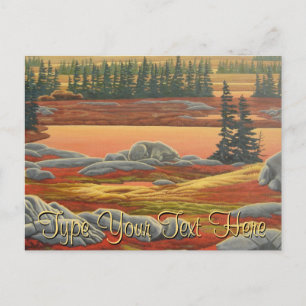 Polar Beer Briefkaart najaar Beer Art Briefkaarten