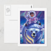 Polar Beer Bus Briefkaart (Voorkant / Achterkant)