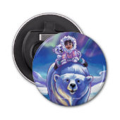 Polar Beer Bus Button Flesopener (Voorkant)